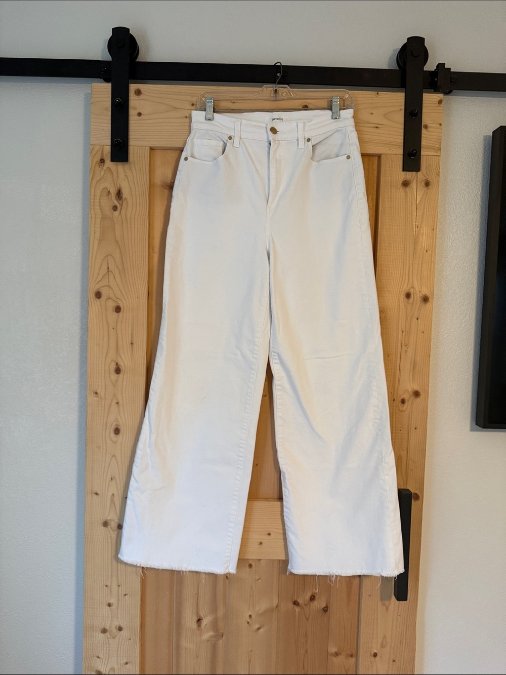 Level 99 high rise wide leg denim